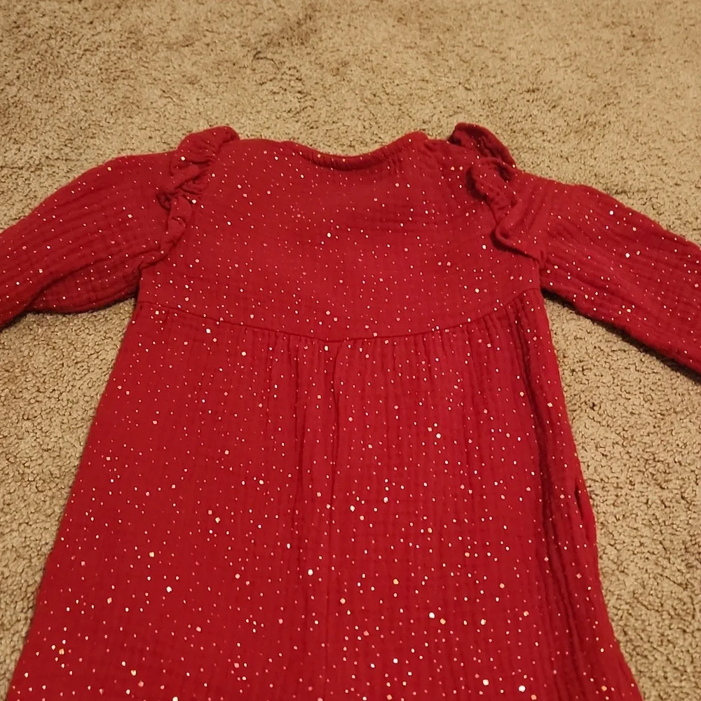 Cat & Jack holiday romper- 12 months wore once